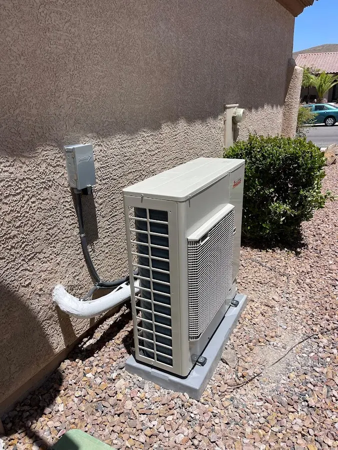 Residential air conditioning condenser unit in Warminster